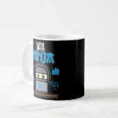 Data Ninja Data Analist Wetenschapper Informatica Koffiemok (Voorkant links)