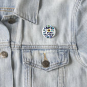 Data of het is niet gebeurd Analytics & Humor Ronde Button 3,2 Cm (In situ)