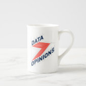 DATA > OPINIONS Bone China Mug | Geek Coffee Cup (Droite)