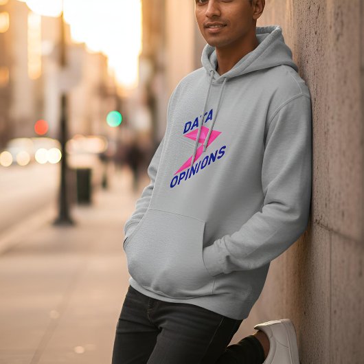 DATA > OPINIONS Sweat à capuche | Style basé sur l