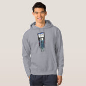 Data Save Retro Floppy Disk Hoodie (Voorkant volledig)