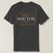 Data Science Doctorate Grage PhD Afstuderen Cadeau T-shirt (Design voorkant)