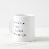 Data Science Mug - Car Quand Les Sentiments Ne Suf (Devant gauche)