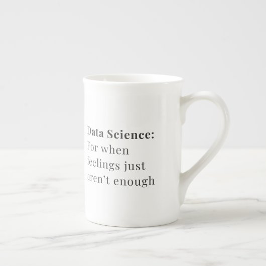 Data Science Mug - Car Quand Les Sentiments Ne Suf (Droite)