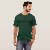 Data Scientist Data Analyst Definition Funny T-shirt (Voorkant volledig)