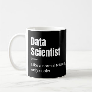Data Scientist Grappige Cool Analyst Definitie Koffiemok