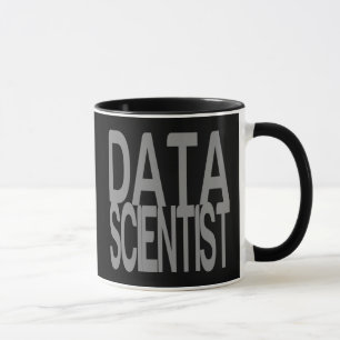 Data Scientist in Tall Silver Text Mok