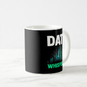 Data Whisperer Funny Science Analyst Software Engi Koffiemok (Voorkant rechts)