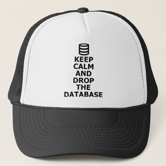 Databasebeheer DBA Trucker Pet (Voorkant)