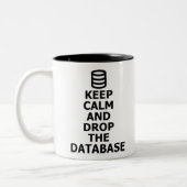 Databasebeheer DBA Tweekleurige Koffiemok (Links)