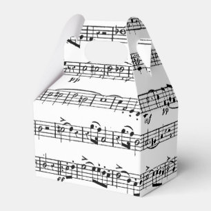 Datablad Music for Piano Overweging Bedankdoosjes