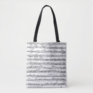 Datablad Music for the Overture to 'Egmont' Tote Bag