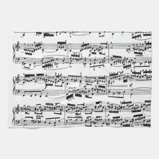 Datablad Muziek naar Bach Theedoek