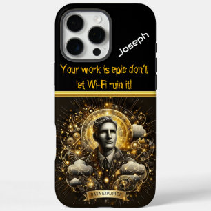 Datalandschappen verkennen met een visionaire gees iPhone 16 pro max hoesje