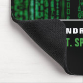 Datascherm, informatietechnologie, computer muismat (Hoek)