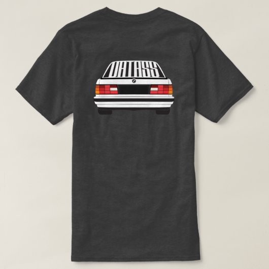 Datass BMW E30 T-shirt (Design achterkant)