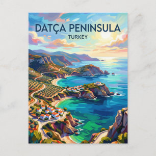 Datça-schiereiland Turkije Briefkaart