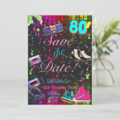 Date 80's Save the Date, Back to the 80's, Any Age, (Debout devant)