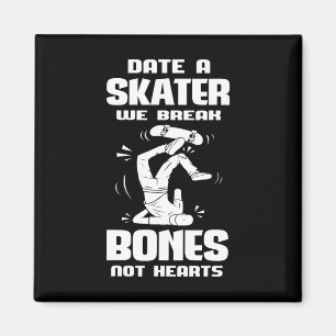 Date A Skater Skateboard Accessoires Longboard Ska Magneet