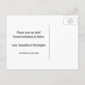 Date de grande taille - Enregistrer les cartes pos (Dos)