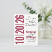 Date de grande taille - Enregistrer les cartes pos (Debout devant)