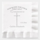 Date de la première croix de communion (Recto)