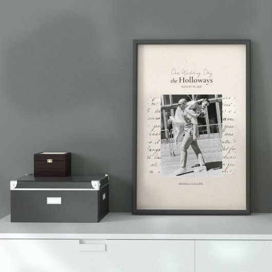 Date de mariage personnalisée Mémorabilia photo Im