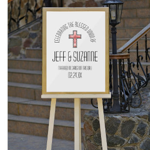 Date de mariage religieuse croix chrétienne