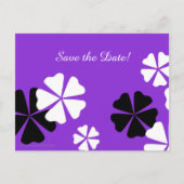 Date de sauvegarde 50e anniversaire Faire-part vio (Devant)