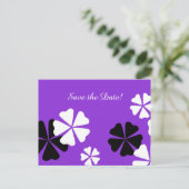 Date de sauvegarde 50e anniversaire Faire-part vio (Debout devant)