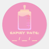 date d'expiration (utilisation par) autocollant (Devant)