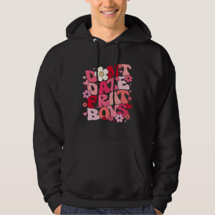 Date geen Broederschap Jongens  Preppy Woorden Op  Hoodie