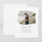 Date Join Modern Minimalist Rejoignez-nous Save the Dat (Devant / Derrière)