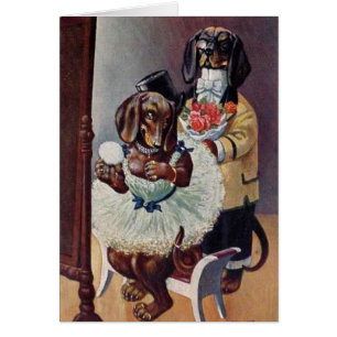  - Date Night for Dachshund Couple,