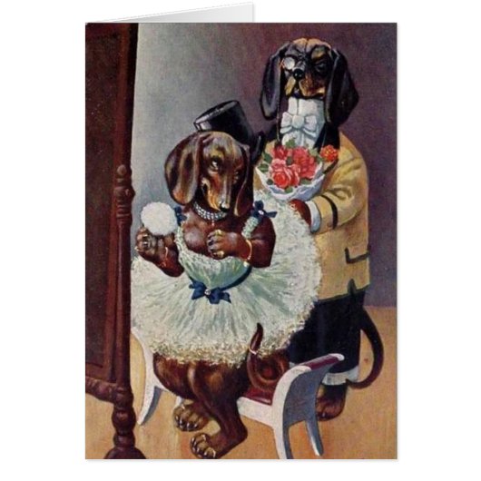  - Date Night for Dachshund Couple, (Voorkant)