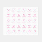 Date Night Planner / Organisateur Sticker / Étique (Feuille)