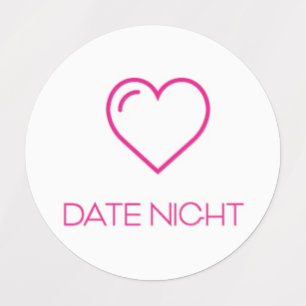 Date Night Planner / Organisateur Sticker / Étique