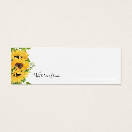 Date Nuit Idées Sunflower Fête des mariées Mariage (Devant)