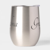 Date personnalisée de création Grand-mère Script n (Gauche)