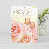 Date Save the date. Annonces secrètes de fête d'anniver (Debout devant)