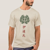 Date T-shirt Clan Crest (Kamon) (Devant)