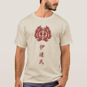 Date T-shirt Clan Crest (Kamon) (Devant)