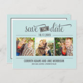 Date "THE" - Enregistrer La Carte Date (Devant / Derrière)