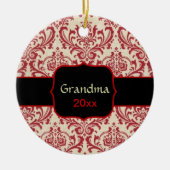 Dated and Personalized Holiday Photo Ornament (Voorkant)