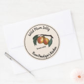 Dated plum Jelly Label from your Kitchen (Envelop)
