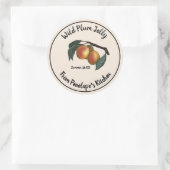 Dated plum Jelly Label from your Kitchen (Tas)