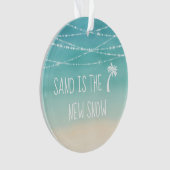 Dated Tropical Sand is the New Snow 1st Christmas (devant)