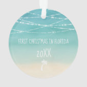 Dated Tropical Sand is the New Snow 1st Christmas (dos)