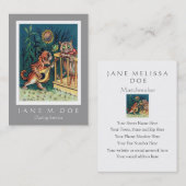 Daterend Dienst/Huwelijksmakelaar - de Met twee Visitekaartje (Voorkant / Achterkant)