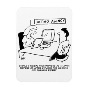 Dating Agency - Bekwaamheid als een minnaar. grapp Magneet